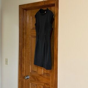 Sandra Darren Black Mini Dress